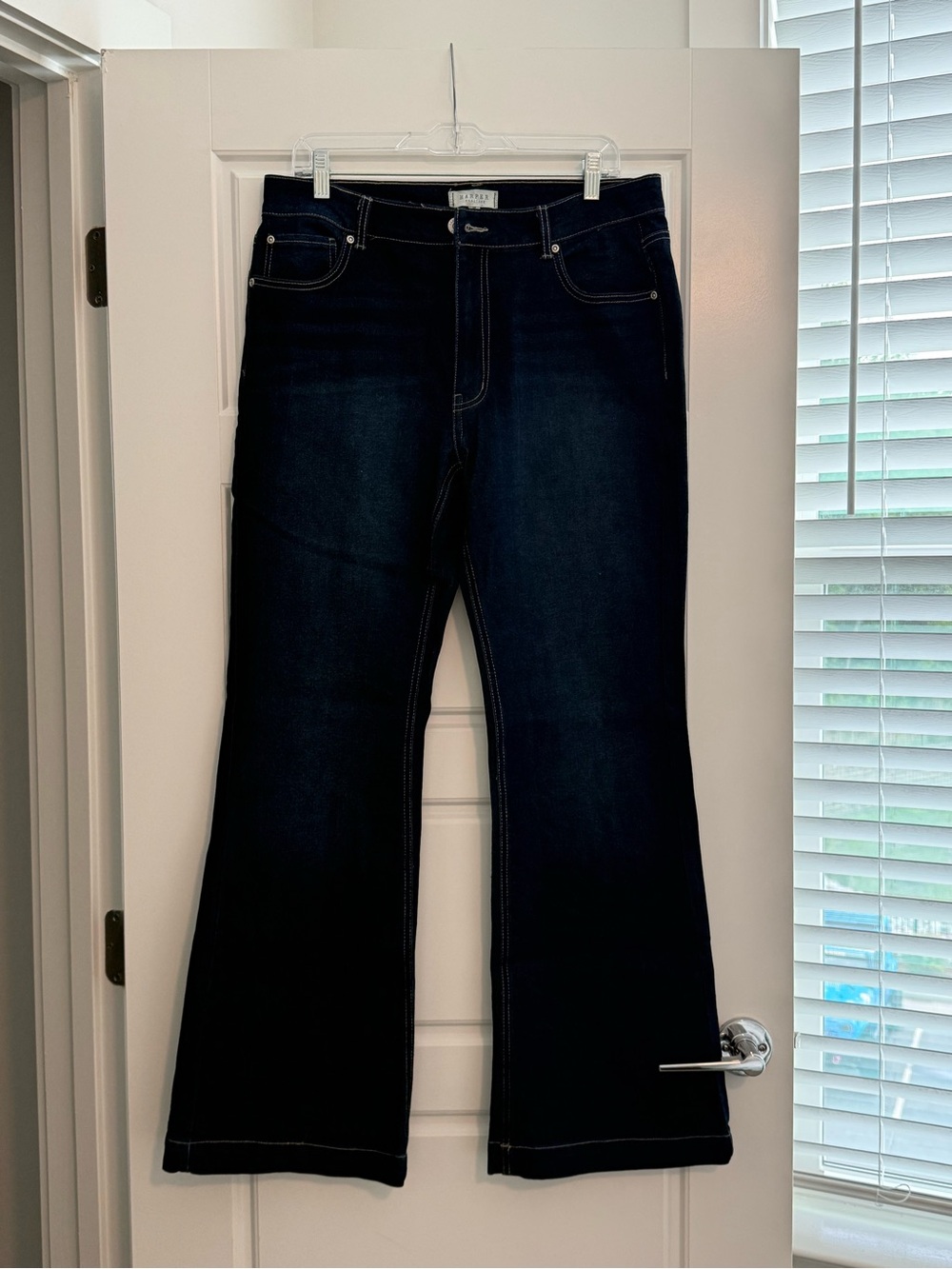 Women's Dark Wash Flared Jeans